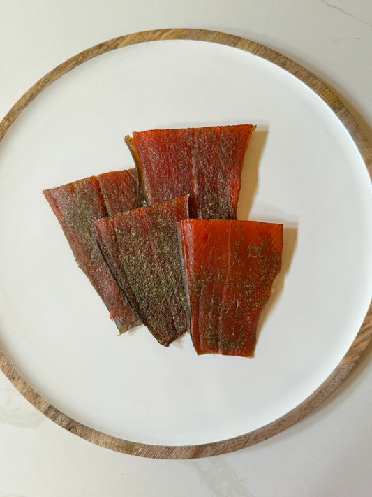Cold Smoked Steelhead Tail Ends