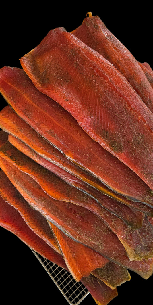Cold Smoked Steelhead Full Fillets